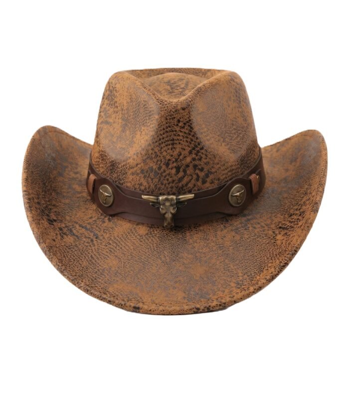 CLASSIC WESTERN COWBOY HAT TOBACCO BROWN