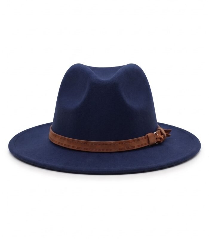CLASSIC FEDORA HAT ROYAL BLUE