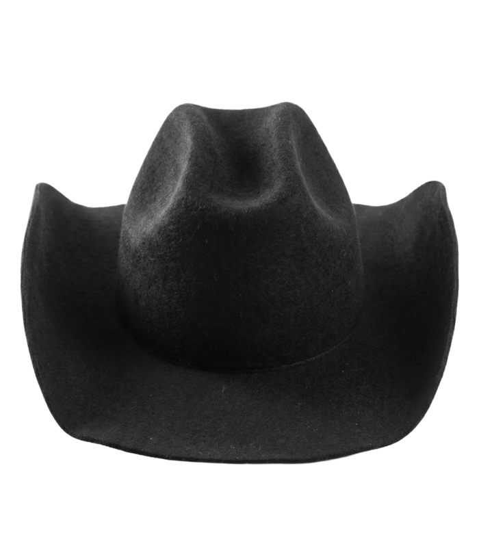 CLASSIC WESTERN AUSTRALIAN WOOL COWBOY HAT MIDNIGHT BLACK