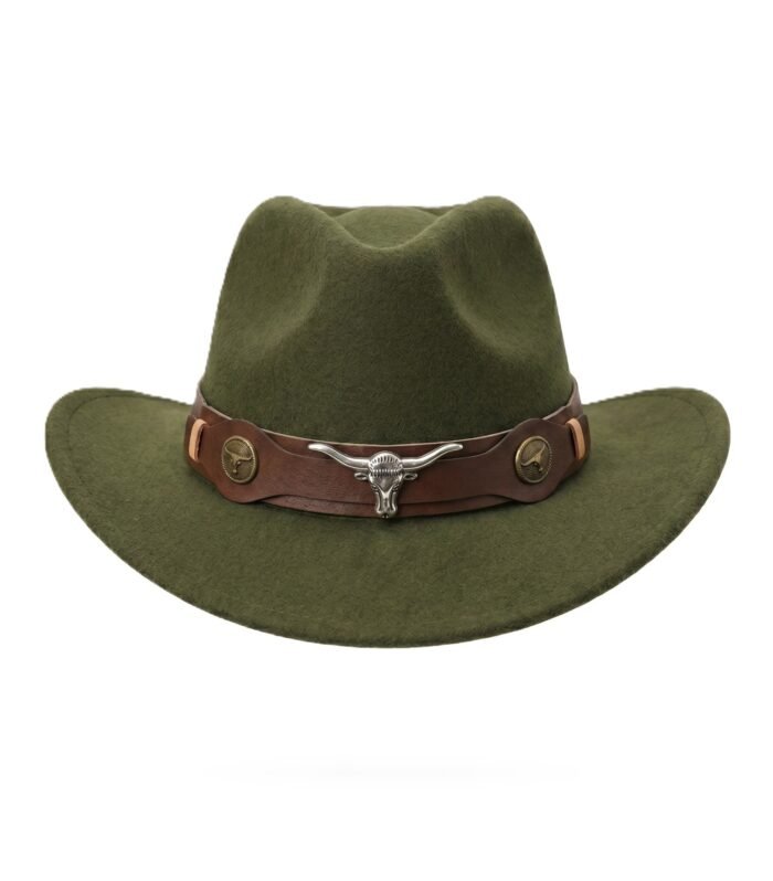 JUNGLE GREEN COWBOY HAT