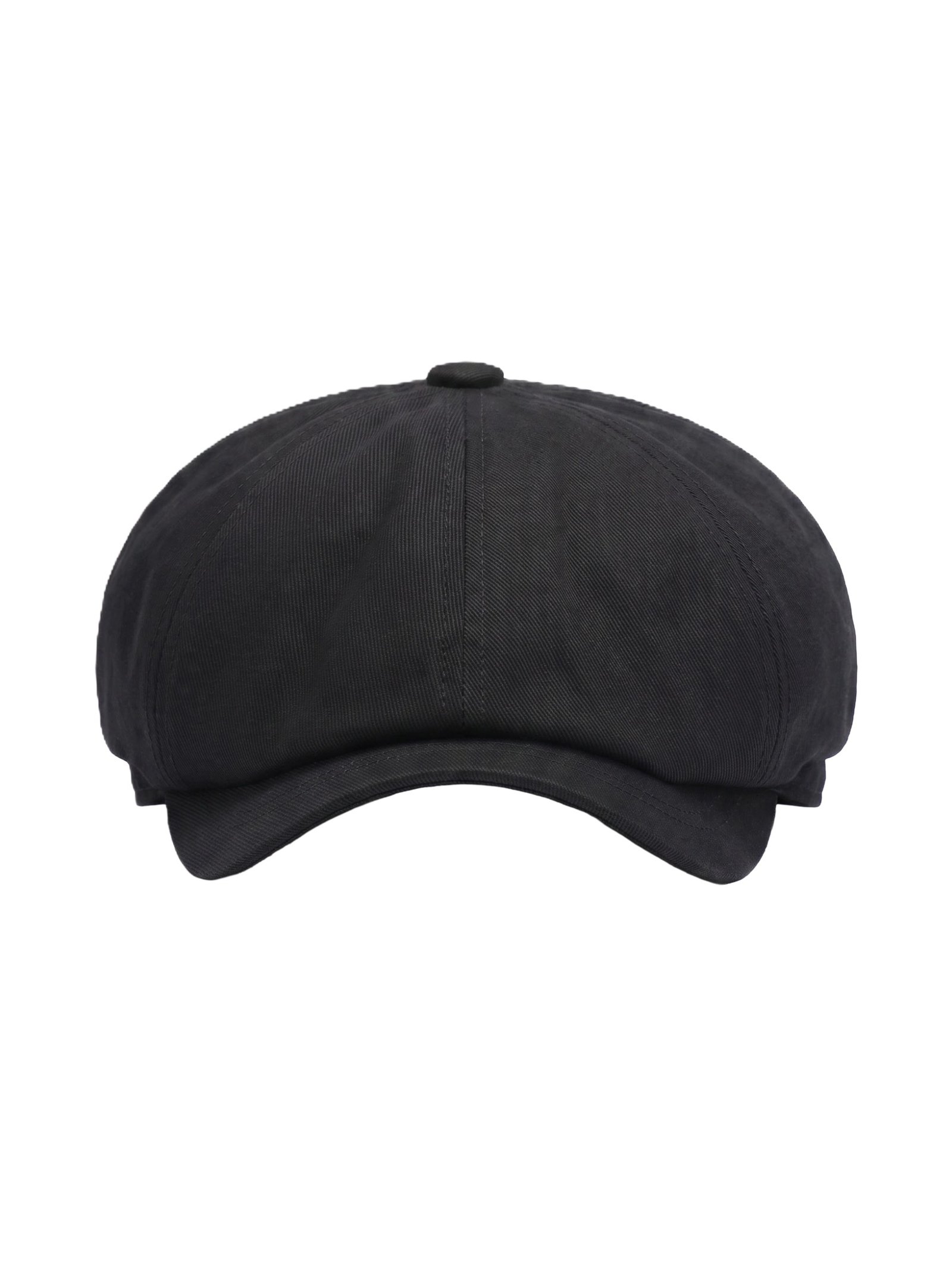 CLASSIC COTTON NEWSBOY CAP BLACK