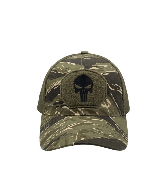 TACTICAL CAMO TRUCKER CAP – FOREST CAMO