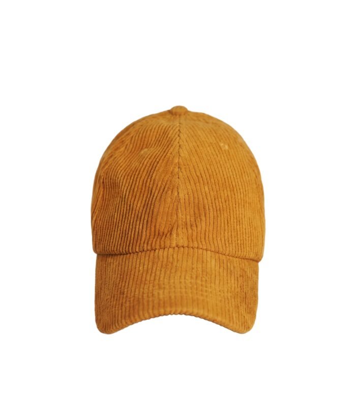 CORDUROY BASEBALL CAP GOLDEN OCHRE