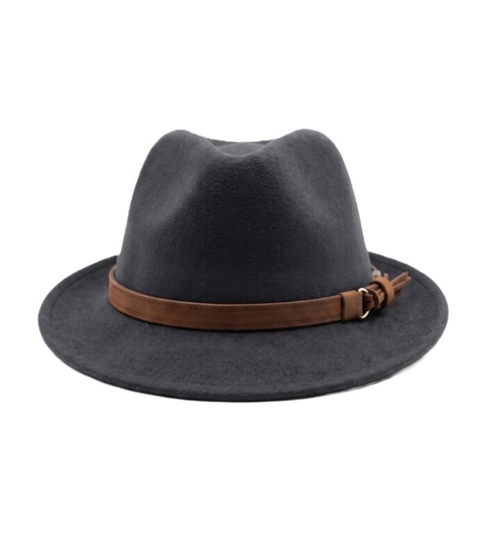 GUNMETAL GREY TRILBY